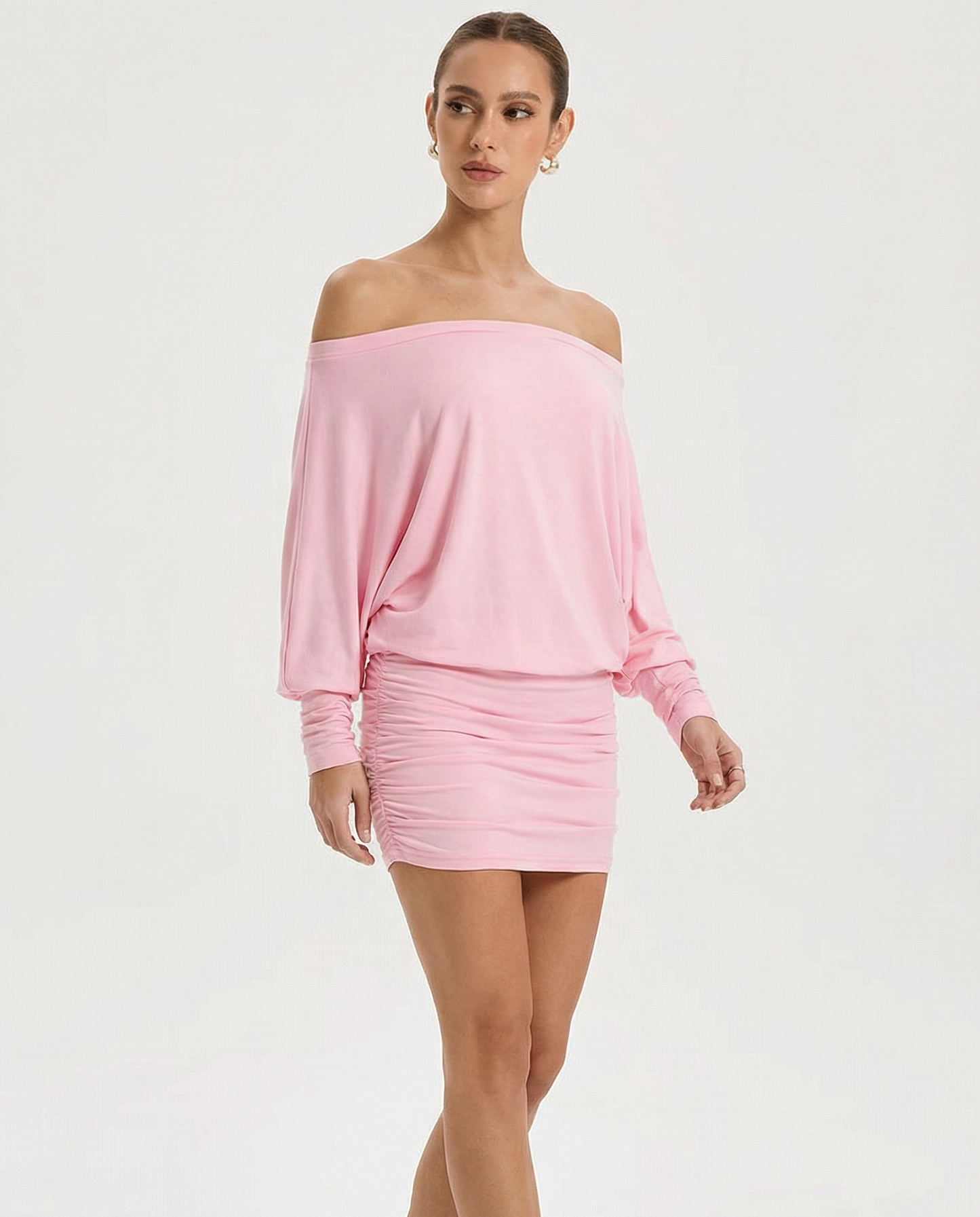 SOLA Ruched Mini Dress