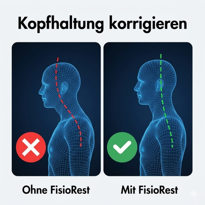 FisioRest 3-in-1 Nackenmassagekissen